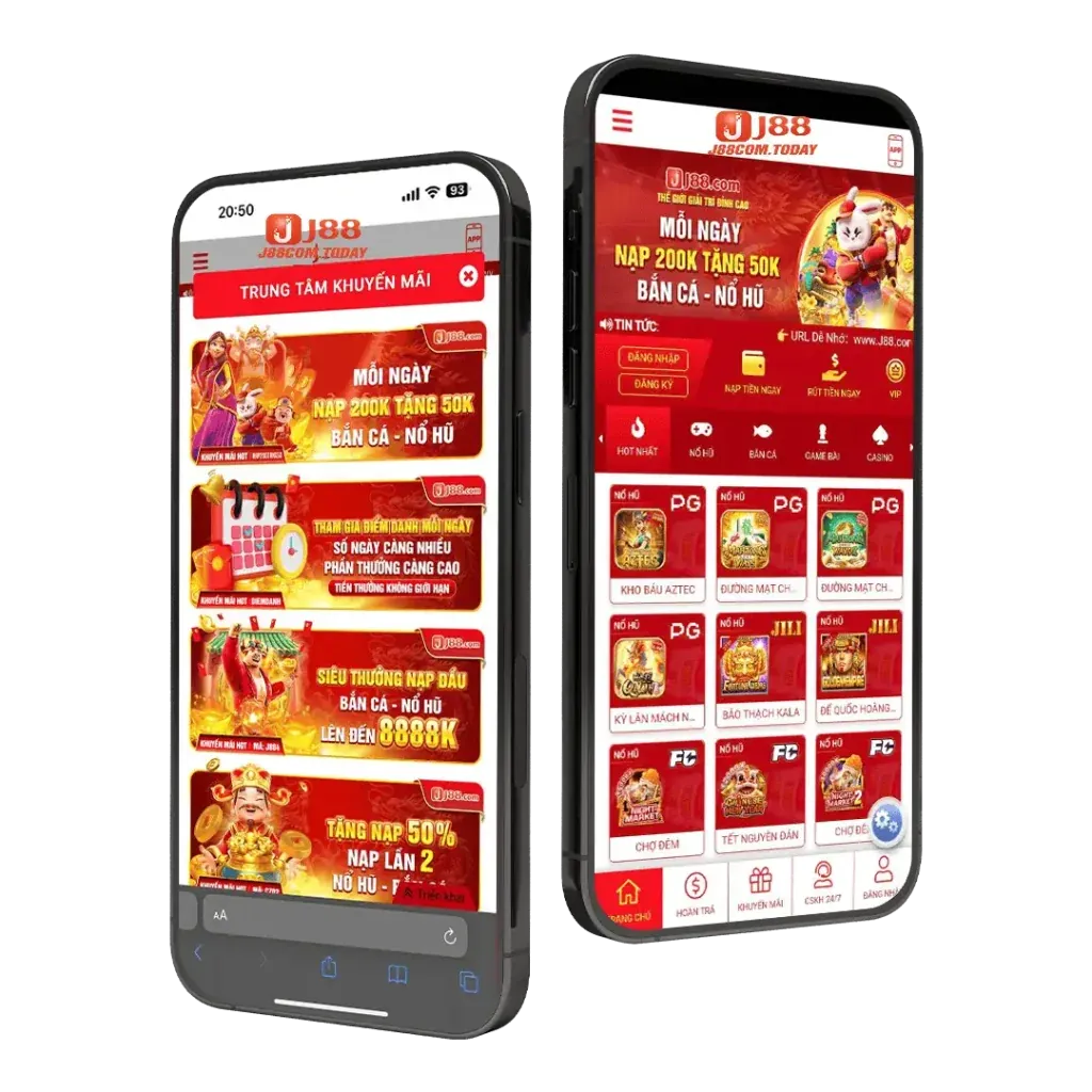 Giao diện ứng dụng 7ball Casino trên điện thoại